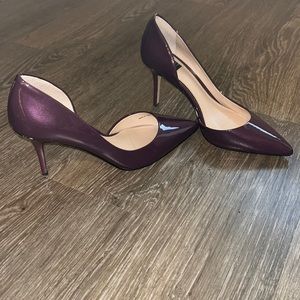 White House Black Market purple heels
